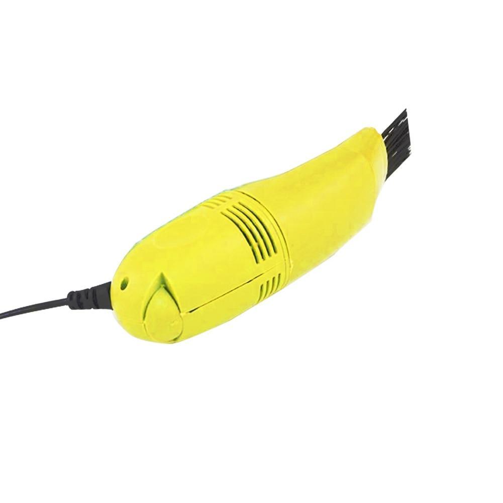Kalsten | Mechanical Mini Computer Laptop Vacuum USB Keyboard Cleaner Brush Dust Collector Phone Cleaning Gadgets Supplies