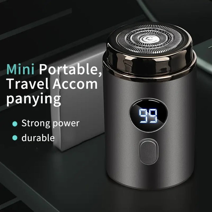 Kalsten | Mini Electric Razor — Portable waterproof grooming device with 15 blades