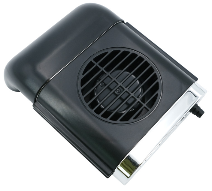 Multi-function Mini Car Back Seat Fan with Adjustable 3 Speeds, Micro USB Power Supply and Easy Installation, Compatible for Most Cars | Kalsten
