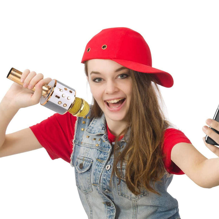 Rechargeable Bluetooth Karaoke Microphone