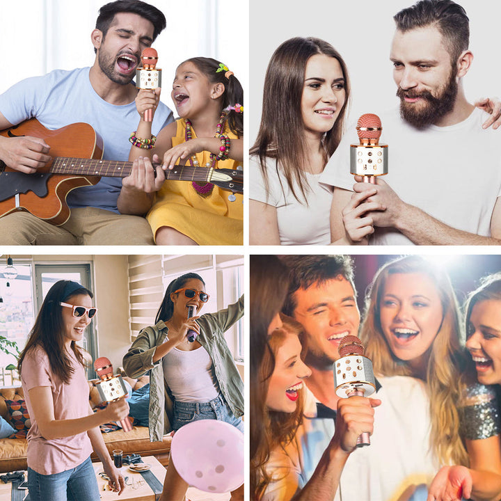 Kalsten | Rechargeable wireless Bluetooth karaoke microphone
