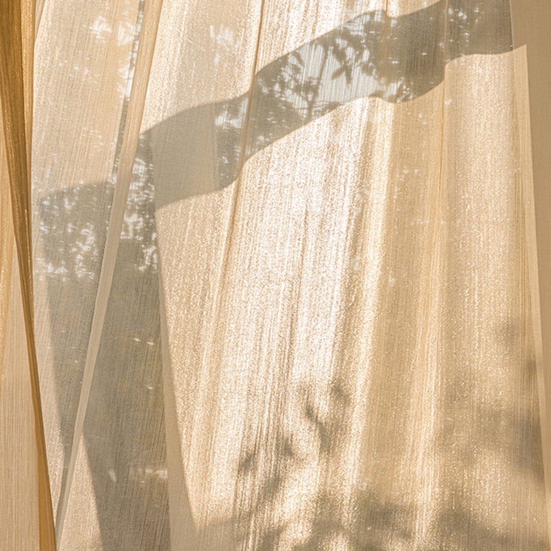 Transparent Linen Curtains, Light and Modern for Living Room | Kalsten