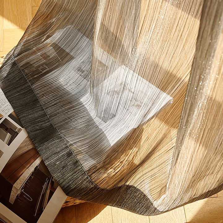 Transparent Linen Curtains, Light and Modern for Living Room | Kalsten