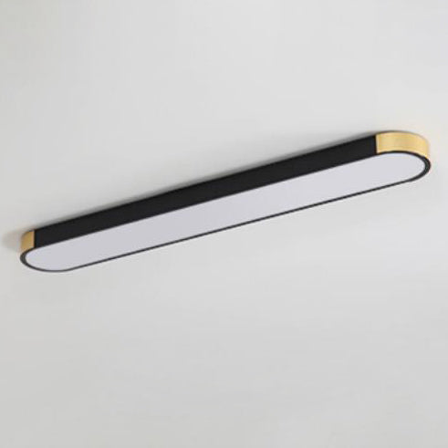 Flush Mount LED Ceiling Light Iron Acrylic 25.6 in Modern Living Room Bedroom Hallway Lighting 3 Color Temperature Adjustable | Kalsten