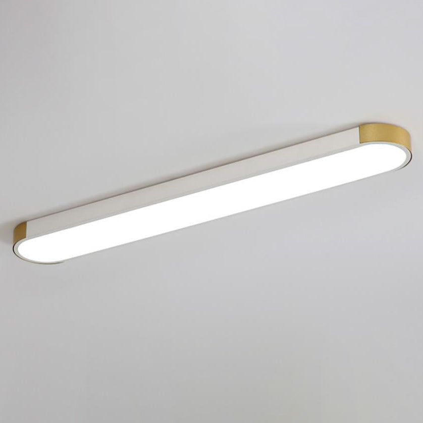 Flush Mount LED Ceiling Light Iron Acrylic 25.6 in Modern Living Room Bedroom Hallway Lighting 3 Color Temperature Adjustable | Kalsten