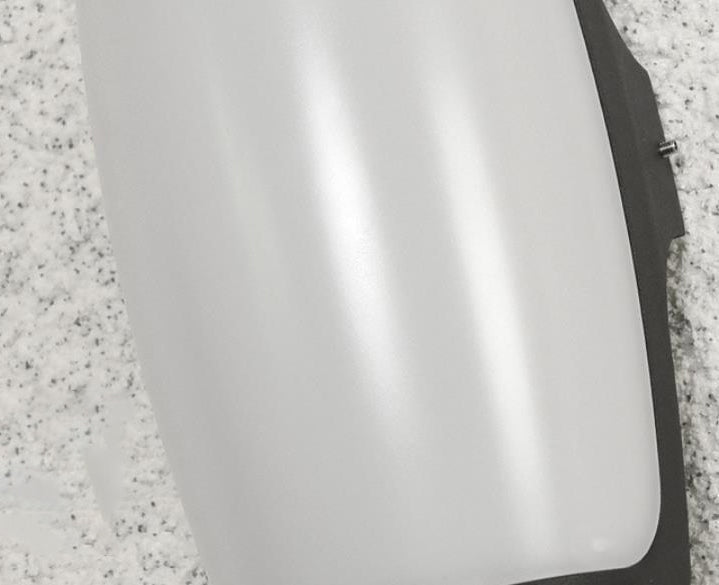 Waterproof Acrylic Curved Shade LED Outdoor Wall Sconce Lamp | Kalsten
