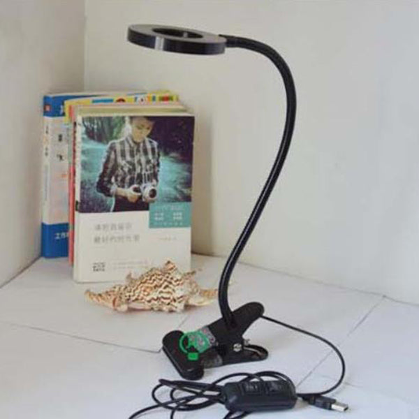 Creative simple USB pants button LED reading clip desk lamp | Kalsten