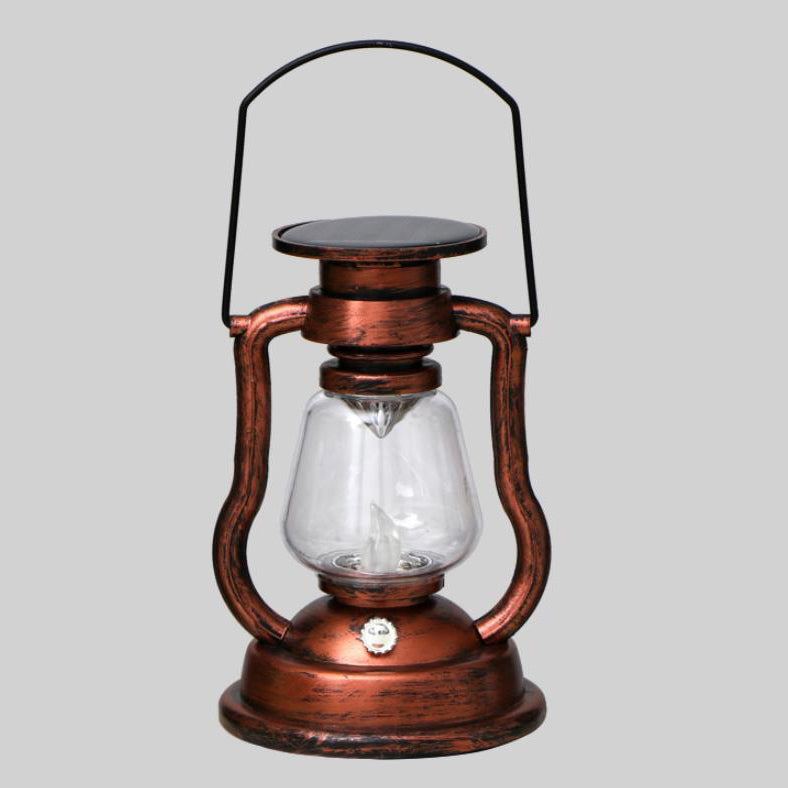 Solar Retro Kerosene Lamp Horse Lamp LED Outdoor Garden Patio Decoration Portable Flame Candle Light | Kalsten