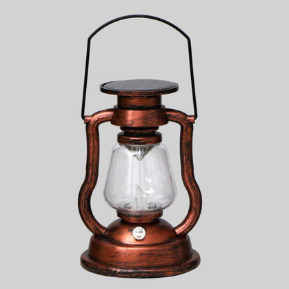 Solar Retro Kerosene Lamp Horse Lamp LED Outdoor Garden Patio Decoration Portable Flame Candlelight | Brehn