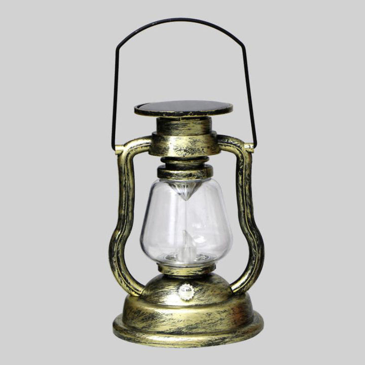Solar Retro Kerosene Lamp Horse Lamp LED Outdoor Garden Patio Decoration Portable Flame Candle Light | Kalsten