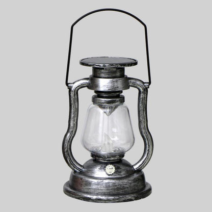 Solar Retro Kerosene Lamp Horse Lantern LED Outdoor Garden Patio Decoration Portable Flame Candlelight | Karnz