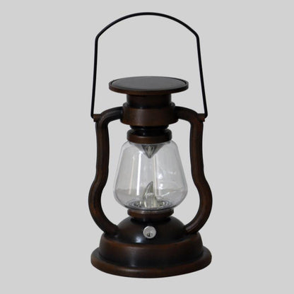 Solar Retro Kerosene Lamp Horse Lamp LED Outdoor Garden Patio Decoration Portable Flame Candlelight | Brehn