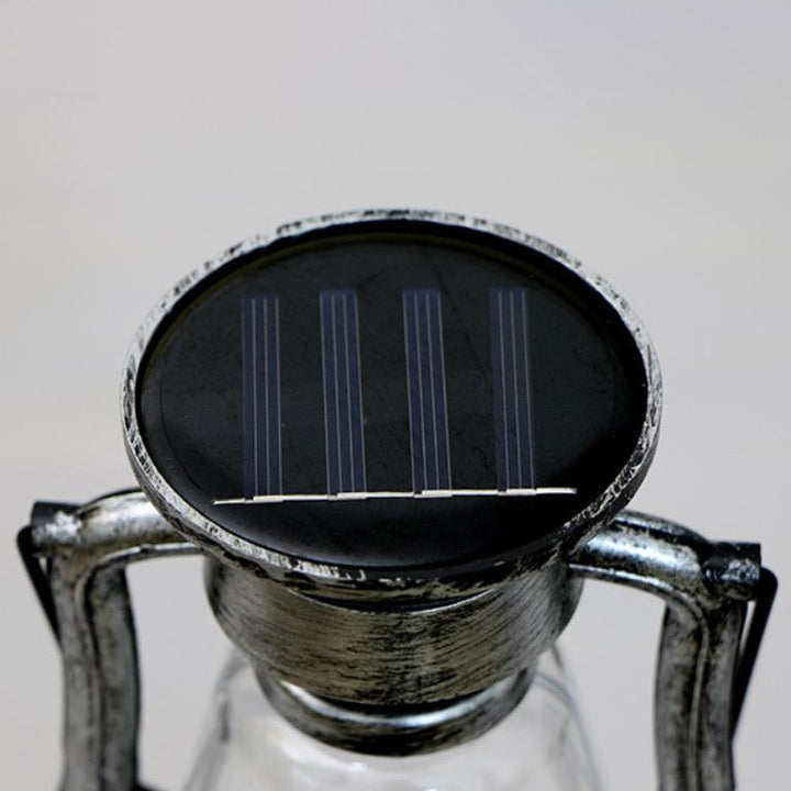 Solar Retro Kerosene Lamp Horse Lamp LED Outdoor Garden Patio Decoration Portable Flame Candle Light | Kalsten