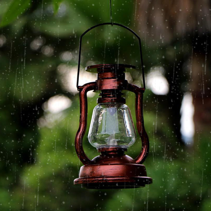 Solar Retro Kerosene Lamp Horse Lamp LED Outdoor Garden Patio Decoration Portable Flame Candle Light | Kalsten