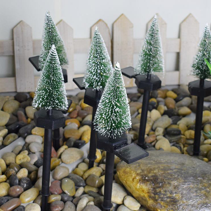 Modern Solar Christmas Tree Ground Insert Lawn Decoration Landscape Light | Kalsten