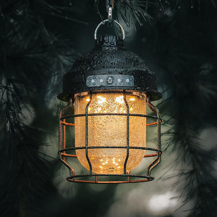Outdoor Camping Wrought Iron LED Light | Kalsten