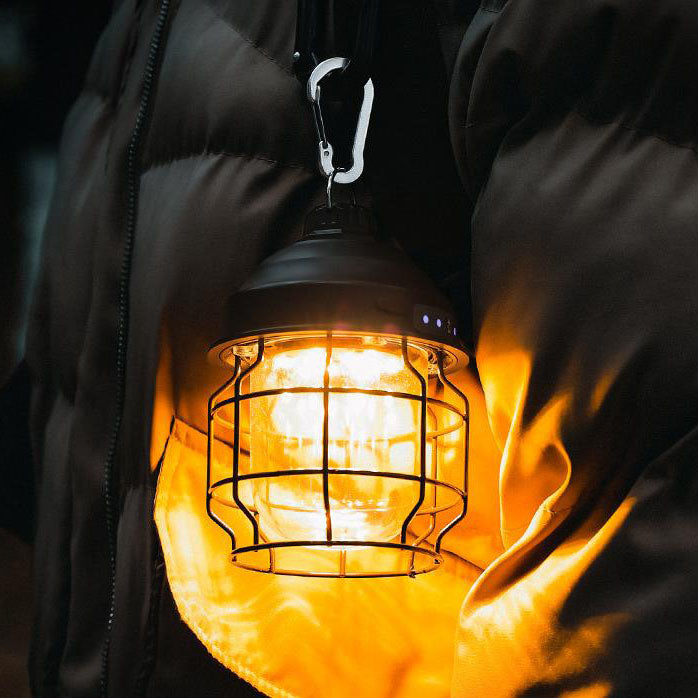 Outdoor Camping Wrought Iron LED Light | Kalsten