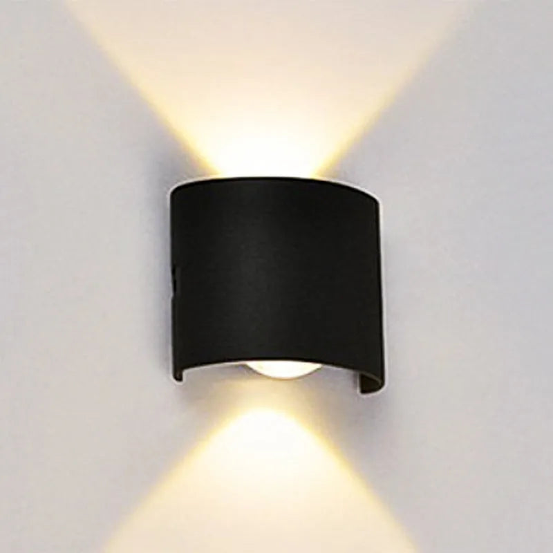 Modern White Waterproof LED Wall Lamp