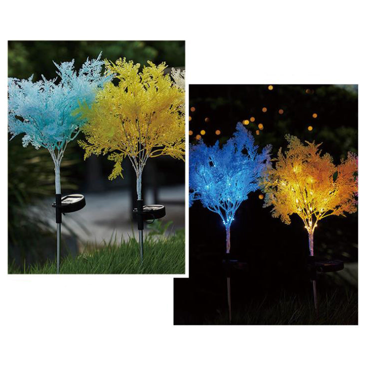 Modern Creative Colorful Simulation Fog Solar LED Outdoor Patio Lawn Ground Insert Landscape Light | Kalsten