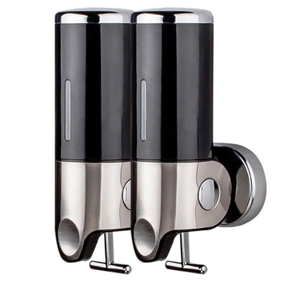 BowLift | Soap holder & dispenser Wall mounted Stainless steel Bathroom Shower soap dispenser pump