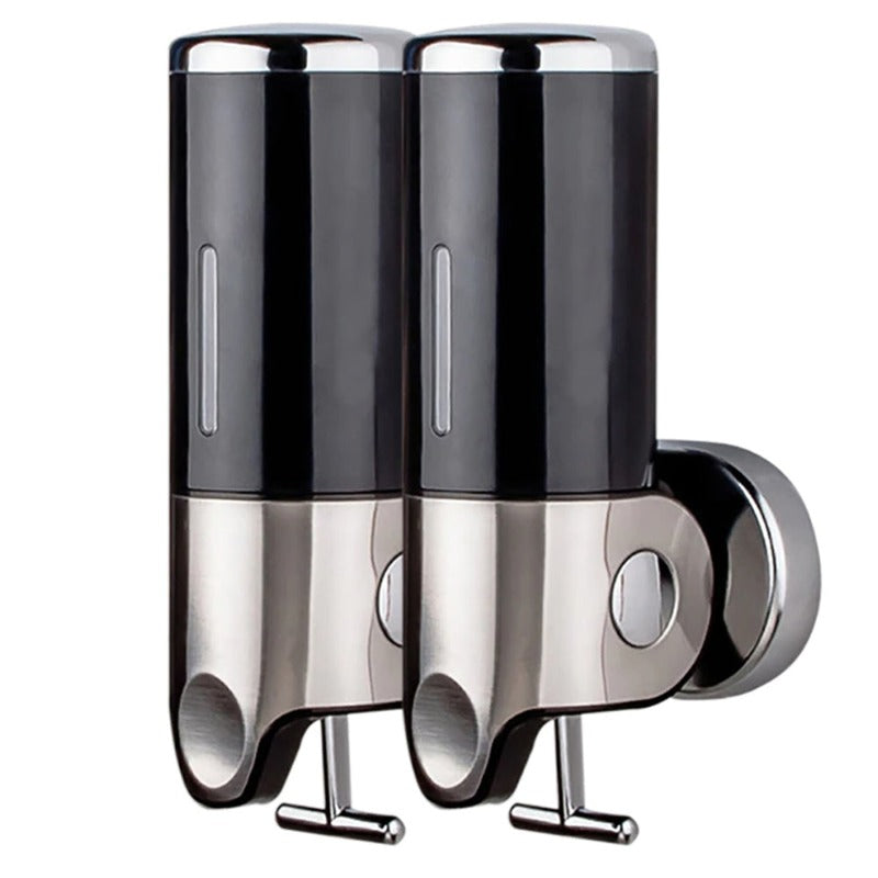 Kalsten | Soap holder & dispenser Wall mounted Stainless steel Bathroom Shower soap dispenser pump