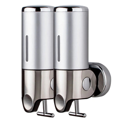 Skanto | Soap Holder & Dispenser Wall Mounted Stainless Steel Bathroom Shower Soap Dispenser Pump