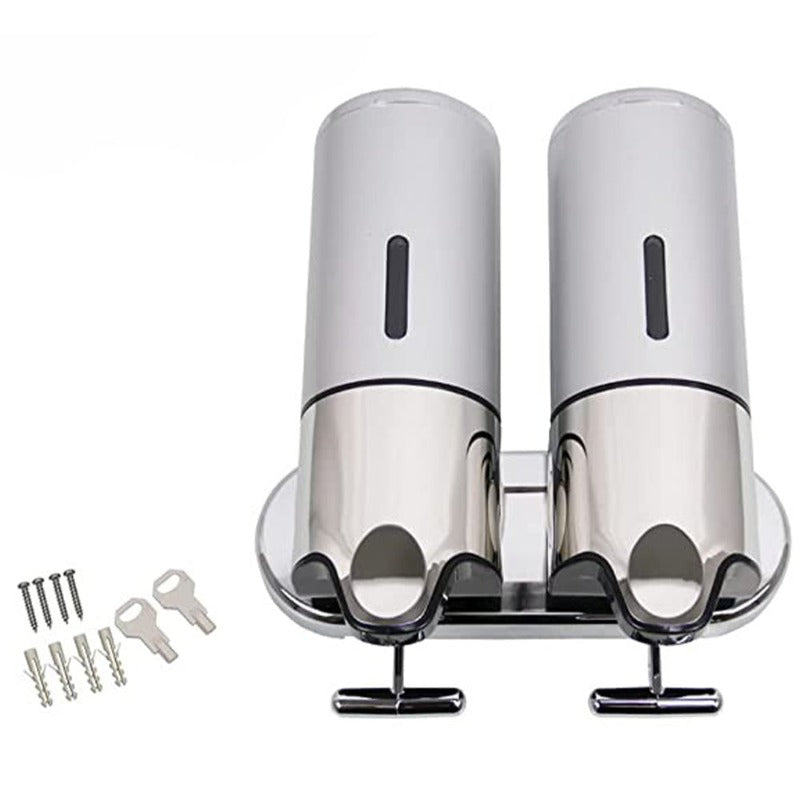 Wall-Mounted Stainless Steel Soap Dispenser