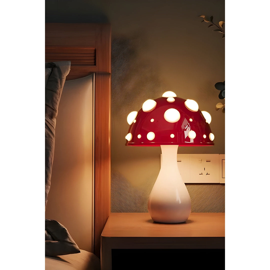 Lamp - Decorative Mushroom Table Lamp | Kalsten