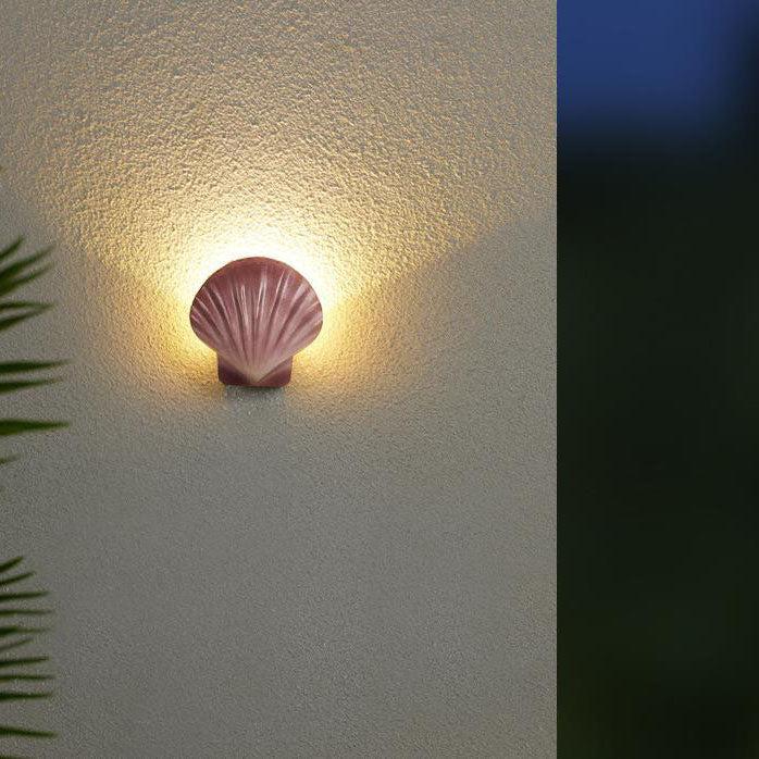 Outdoor Creative Shell Design Aluminum LED Waterproof Wall Sconce Lamp | Kalsten