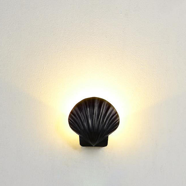 Outdoor Creative Shell Design Aluminum LED Waterproof Wall Sconce Lamp | Kalsten