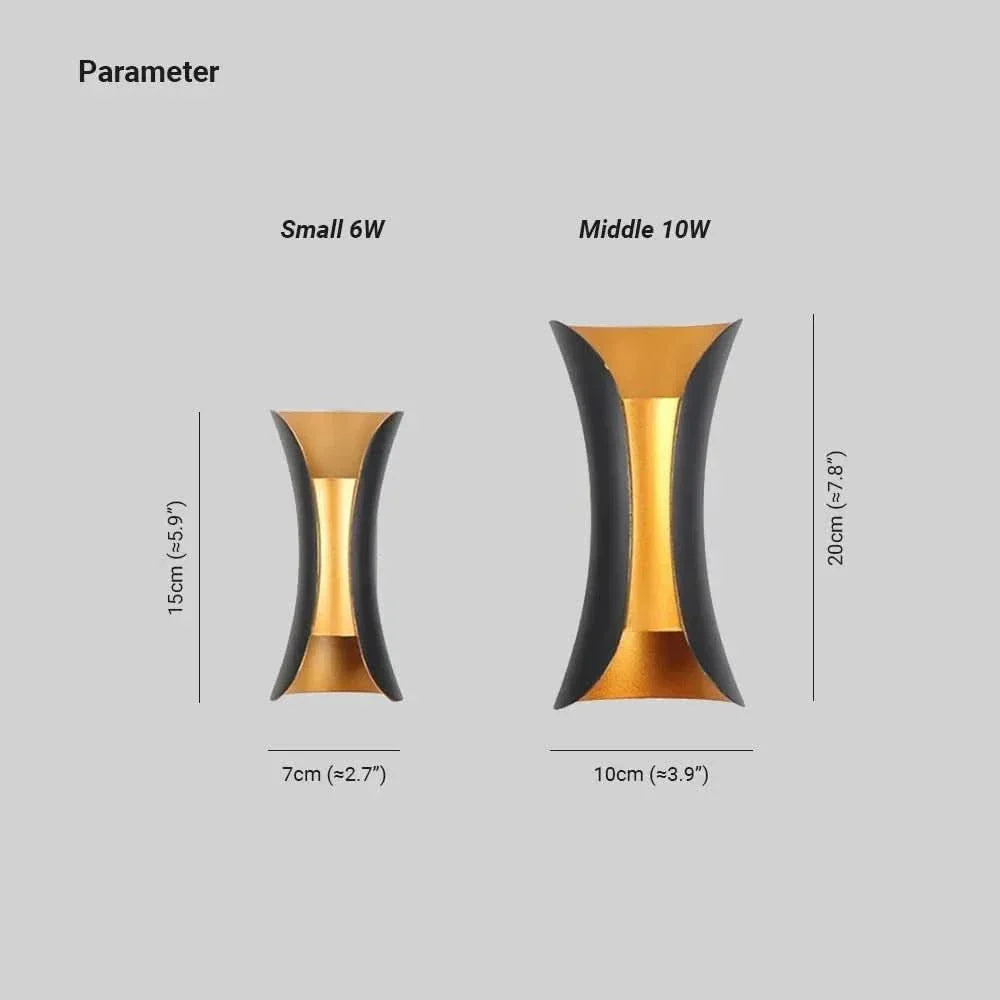 Kalsten | Weatherproof wall light with IP65 protection