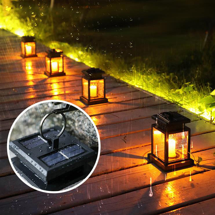 Modern Solar Star Candle ABS Waterproof LED Outdoor Lights | Kalsten