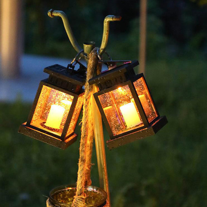 Modern Solar Star Candle ABS Waterproof LED Outdoor Lights | Kalsten