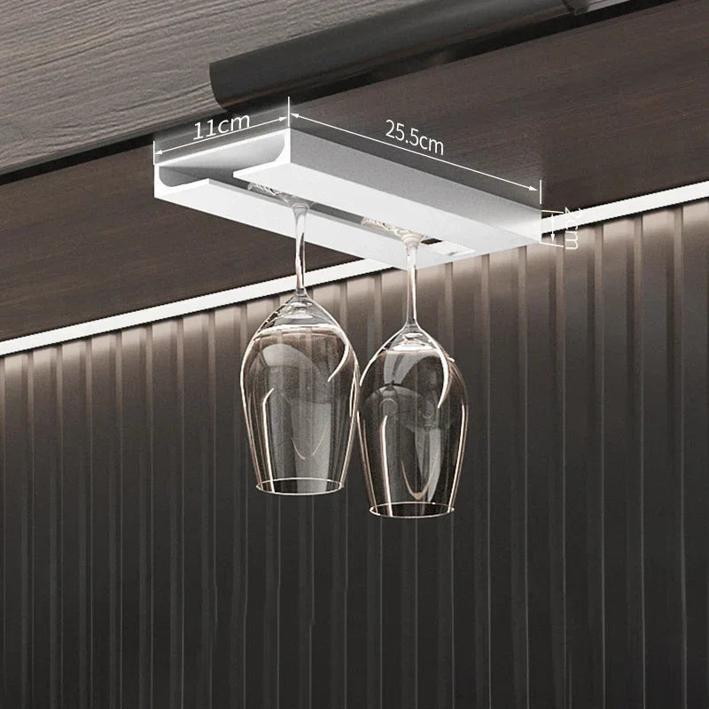 Elegant Wine Glass Rack for Stylish and Space-Saving Storage Kalsten
