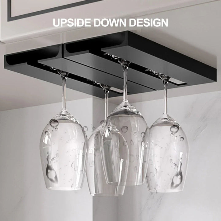 Elegant Wine Glass Rack for Stylish and Space-Saving Storage Kalsten