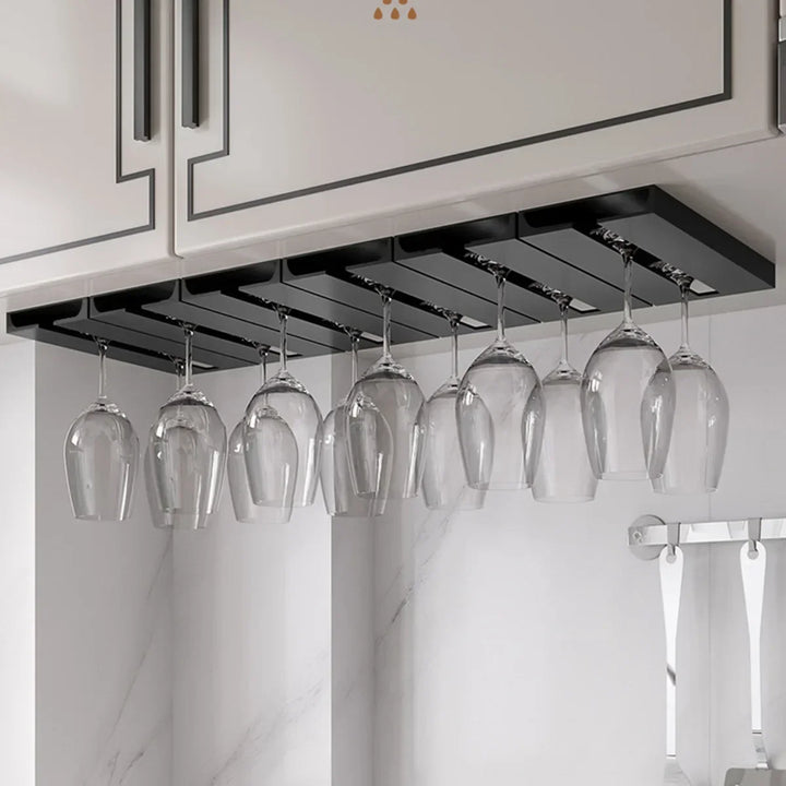 Elegant Wine Glass Rack for Stylish and Space-Saving Storage Kalsten
