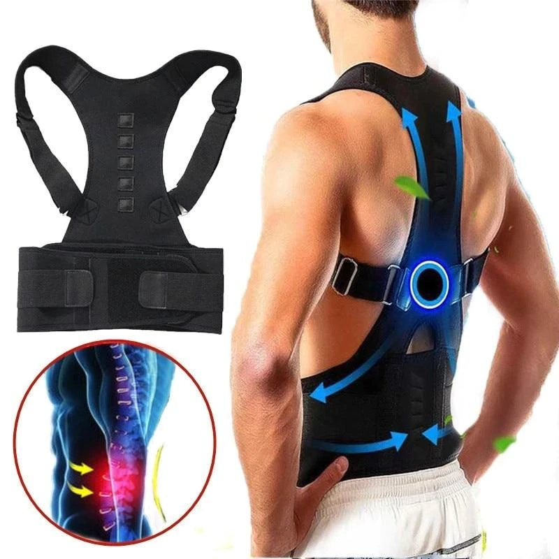 Kalsten | BackPosture Pro Magnetic Posture Brace – Support & Pain Relief for Every Day