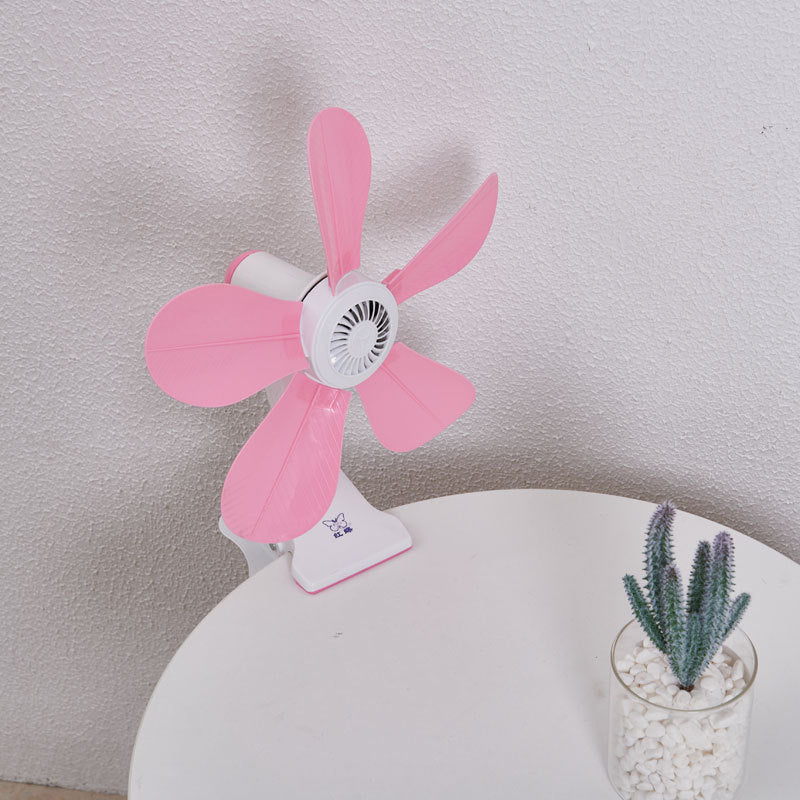 Women's Portable Table Fan with Floral Design Kalsten