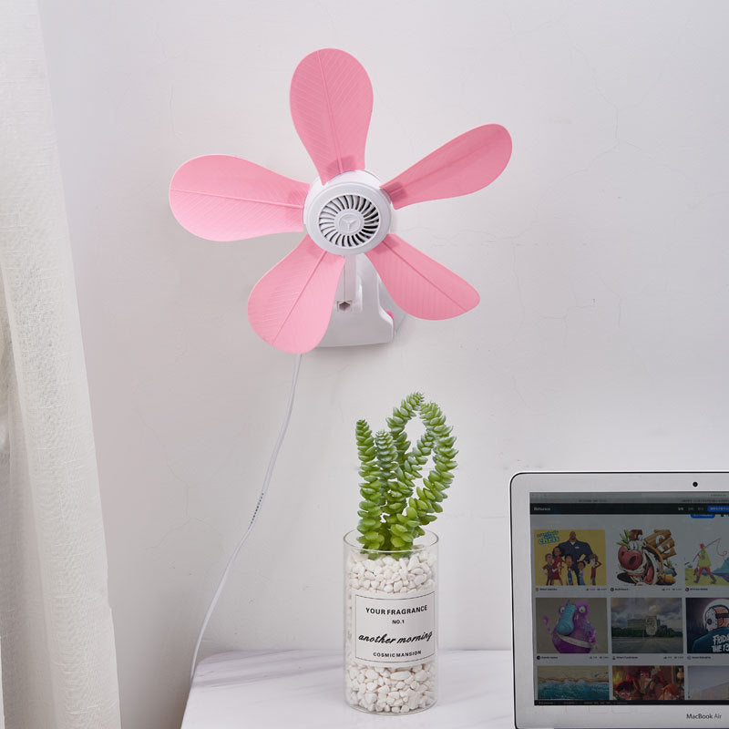Women's Portable Table Fan with Floral Design Kalsten