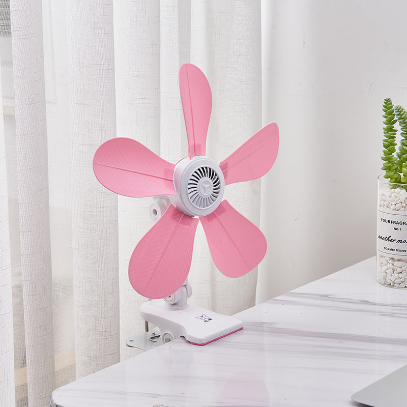 Women's Portable Table Fan with Floral Design Kalsten