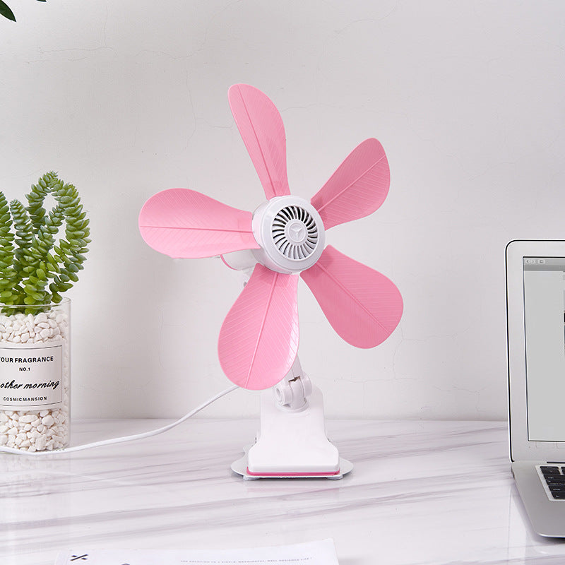 Women's Portable Table Fan with Floral Design Kalsten