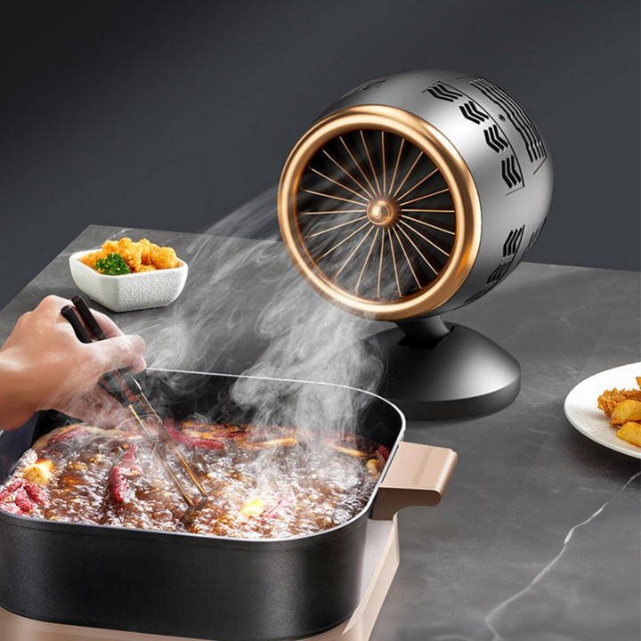 Portable Kitchen Extractor Fan – Compact and Adjustable Smoke Extractor with Quiet Function | Kalsten