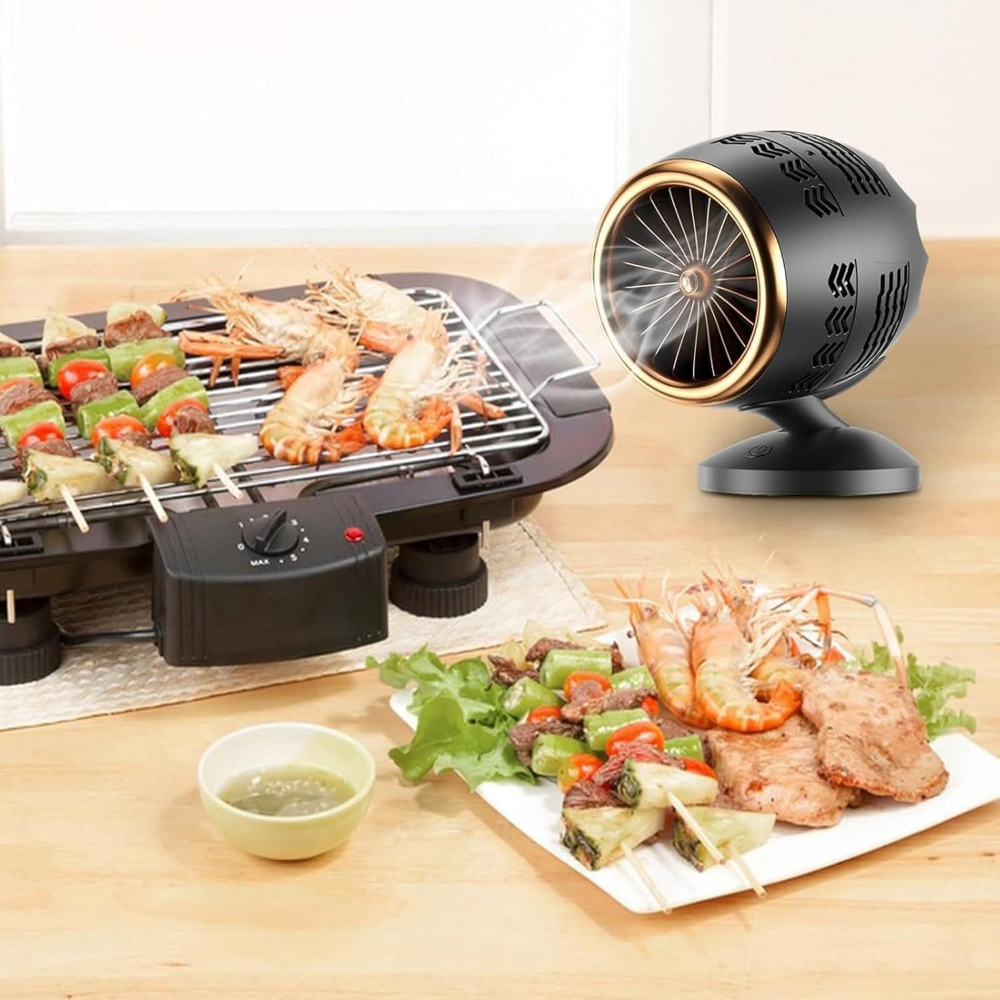 Portable Kitchen Extractor Fan – Compact and Adjustable Smoke Extractor with Quiet Function | Kalsten