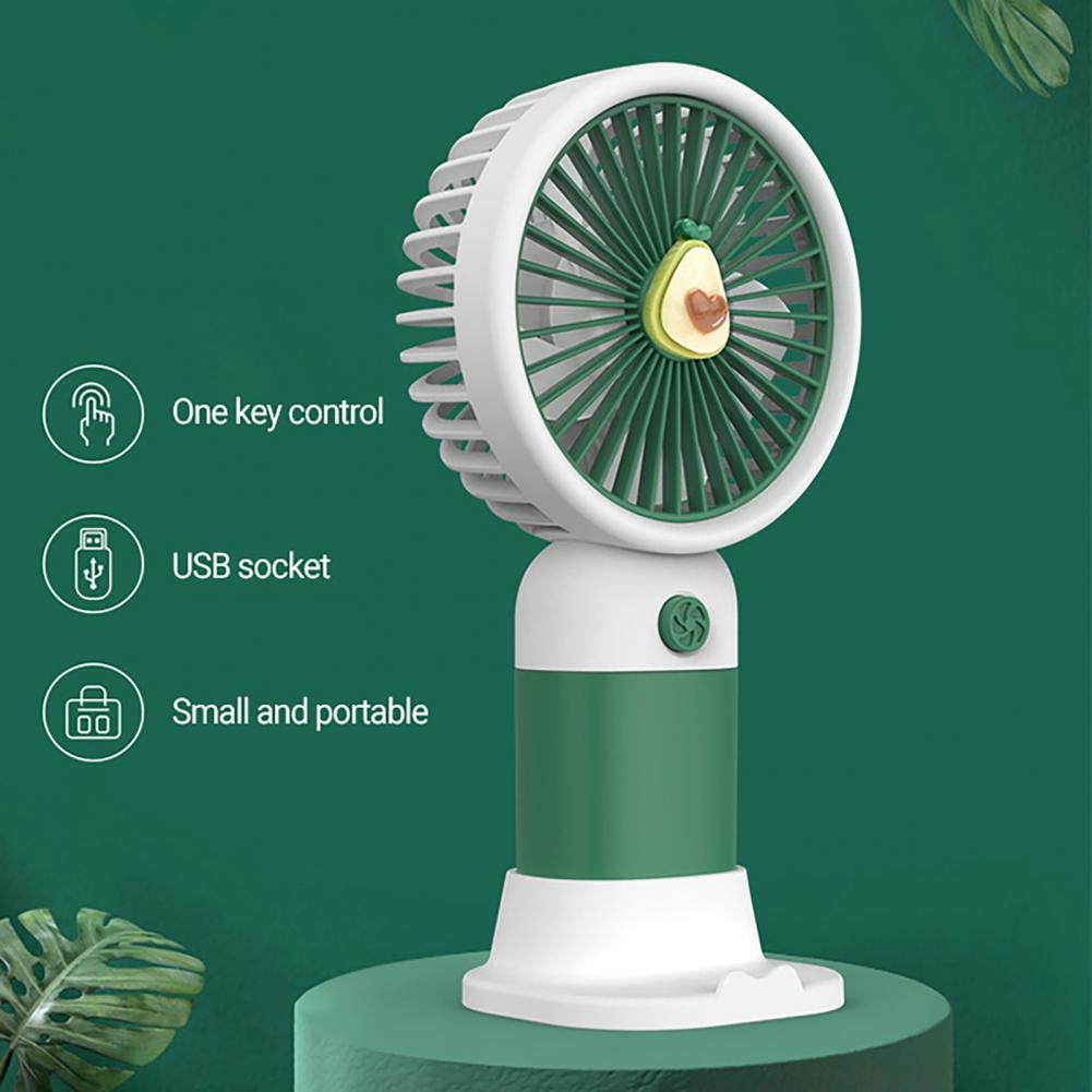 MTech Portable Handheld Fan – Strong Wind, Noiseless, Rechargeable Mini Fan With Base | Kalsten