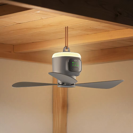 Kalsten | Ultimate Outdoor 12000mAh Rechargeable Ceiling Fan with LED Light