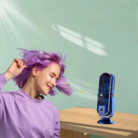 Kalsten | Compact High-Power Portable Desktop Fan - USB Rechargeable