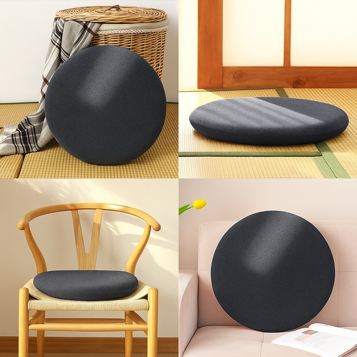 Memory Foam Back Pain Relief – Ergonomic High-density Support – Portable For Work and Travel Kalsten