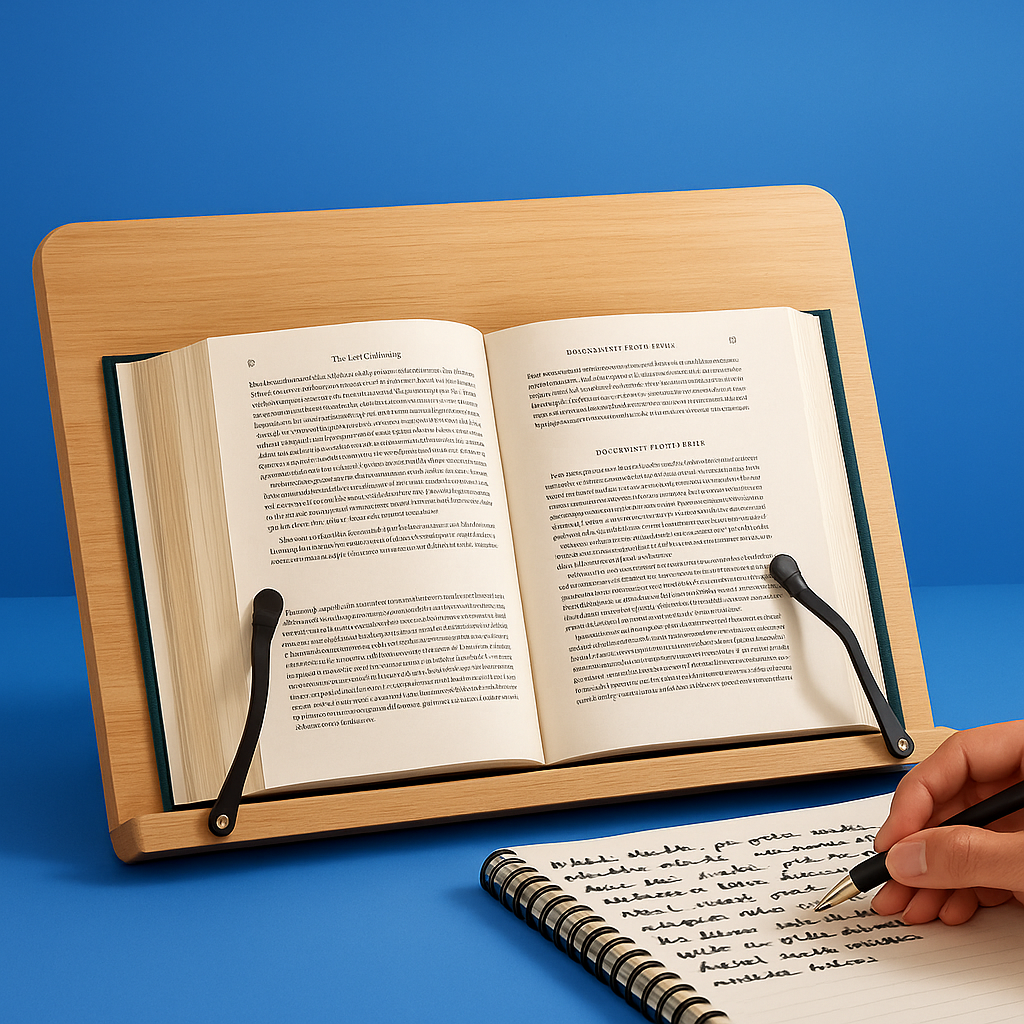 Foldable Adjustable – Wooden Stable Frame – Cookbooks Tablets and Hands-free Reading Kalsten