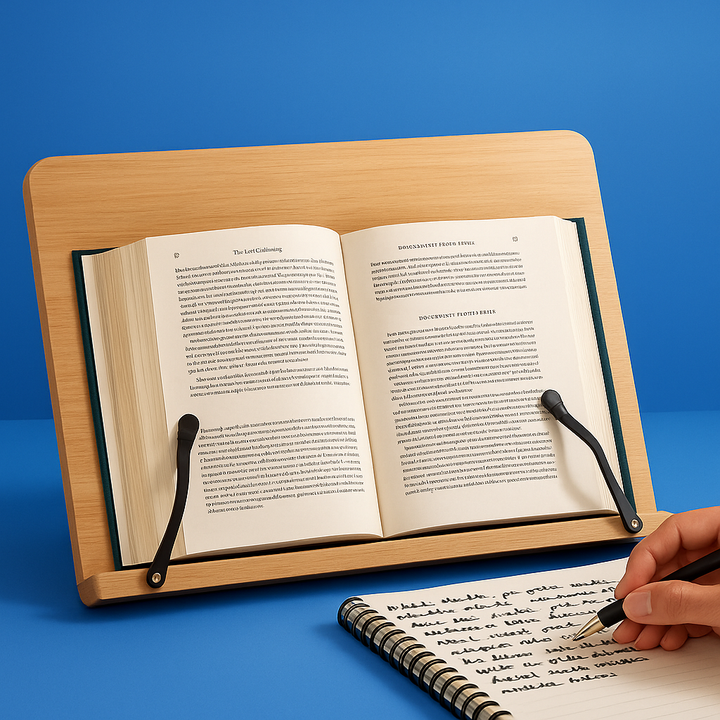 Foldable Adjustable – Wooden Stable Frame – Cookbooks Tablets and Hands-free Reading Kalsten