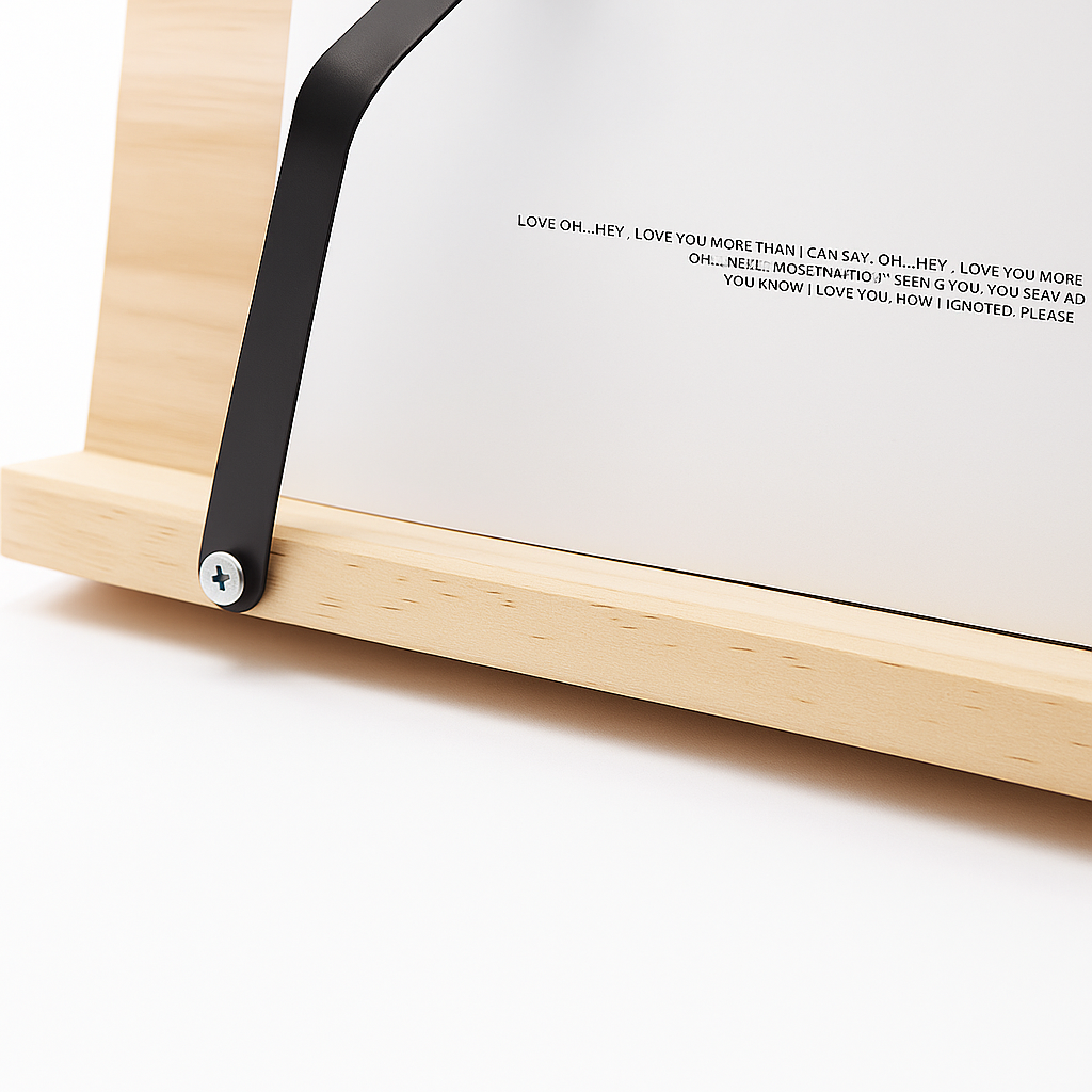 Foldable Adjustable – Wooden Stable Frame – Cookbooks Tablets and Hands-free Reading Kalsten